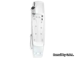 Hydromassage shower panel - Wall-mounted shower panel _ Remail by G.D.L.