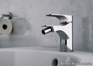 CLASS LINE - Single handle bidet mixer without waste _ Remer Rubinetterie