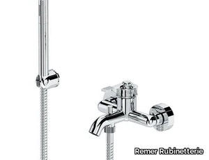 ATELIER - External bathtub mixer with hand shower _ Remer Rubinetterie