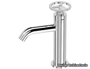 CHRONO - Single handle countertop washbasin mixer without waste _ Remer Rubinetterie