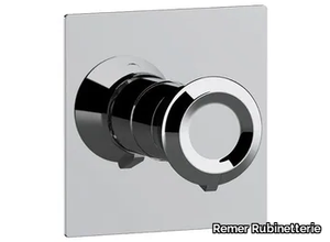 ELEMENT - Single handle shower mixer with plate _ Remer Rubinetterie