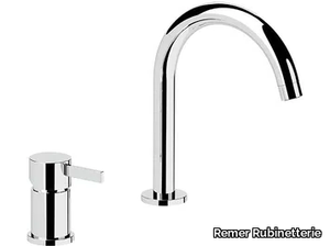 METRICA - Single handle 2 hole washbasin mixer without waste _ Remer Rubinetterie