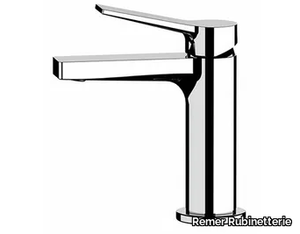 SLASH & DOT - Single handle countertop washbasin mixer without waste _ Remer Rubinetterie