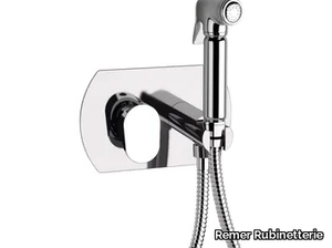 INFINITY - Single handle chromed brass shower mixer with hand shower _ Remer Rubinetterie