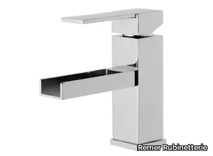 QUBIKA CASCATA - Washbasin mixer without waste _ Remer Rubinetterie