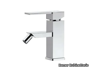 QUBIKA CASCATA - Single handle bidet mixer without waste _ Remer Rubinetterie