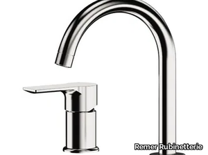 ENERGY - 2 hole countertop chromed brass washbasin mixer _ Remer Rubinetterie