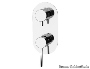 MINIMAL - Shower mixer with plate _ Remer Rubinetterie