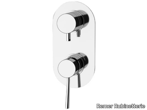 MINIMAL - Shower mixer with plate _ Remer Rubinetterie