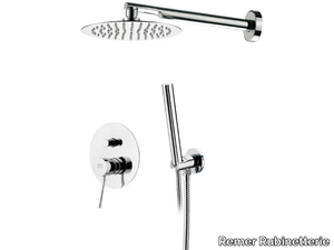 MINIMAL - Chromed brass shower mixer _ Remer Rubinetterie