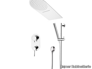 MINIMAL - Stainless steel shower wallbar _ Remer Rubinetterie