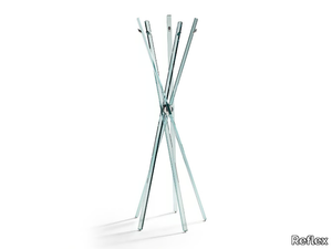 TAIYO - Tempered glass coat stand _ Reflex
