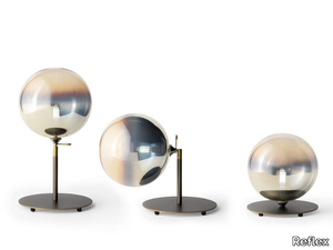 BULLES XL - LED Borosilicate glass table lamp _ Reflex