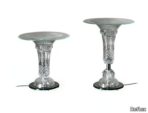 PALAZZO DUCALE - Round glass coffee table _ Reflex