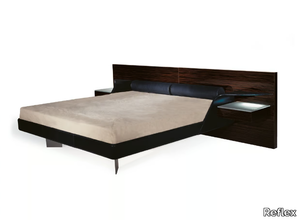 ALIANTE - Double bed with integrated nightstands _ Reflex