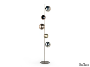 BULLES XL 5 - LED Borosilicate glass floor lamp _ Reflex