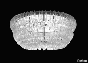 CASANOVA - LED Murano glass ceiling lamp _ Reflex