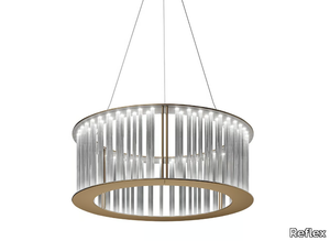 COMETE - LED pendant lamp with crystals _ Reflex