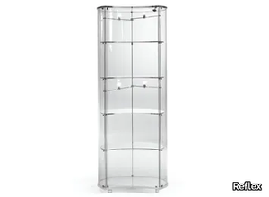 LUNA - Display cabinet with integrated lighting _ Reflex