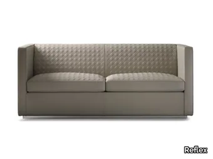 AVANTGARDE - 2 seater leather sofa _ Reflex