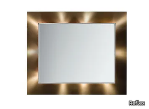 ELISA - Wall-mounted mirror with integrated lighting _ Reflex