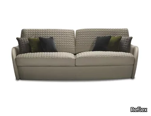 SWAN - 3 seater leather sofa _ Reflex