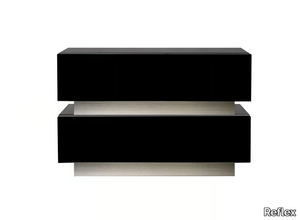 LUCE - Bedside table with drawers _ Reflex