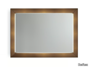 PRISMA - Rectangular wall-mounted mirror _ Reflex