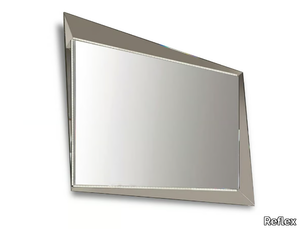 QUARTZ - Rectangular wall-mounted mirror _ Reflex