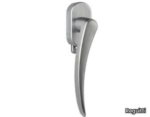 APRI - DK brass window handle on rose _ Reguitti