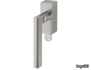 ATENE - DK window handle with lock on rose _ Reguitti