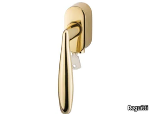 ALISE - DK window handle with lock on rose _ Reguitti