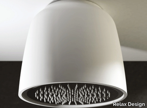 BONZO CUP - Ceiling mounted round Luxolid® overhead shower _ Relax Design