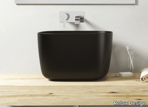 BONZO - Countertop square Luxolid® washbasin _ Relax Design