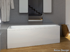 SABRINA - Hydromassage asymmetric acrylic bathtub _ Relax Design