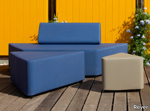 SANDWICH - Modular fabric garden sofa _ Rever