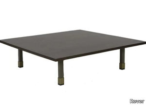 AIRE - Square low aluminium garden side table _ Rever