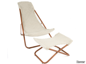 ROPE - Recliner rope and stainless steel deck chair _ Rever