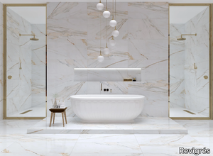 CALACATTA ORO - Porcelain stoneware wall/floor tiles with marble effect _ Revigrés