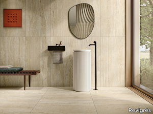 TRAVERTINO CLASSIC - Porcelain stoneware wall/floor tiles with stone effect _ Revigrés