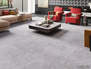 BALTIC GREY - Wall/floor tiles with marble effect _ Revigrés