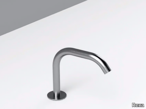 MAE - Deck-mounted stainless steel sink spout _ Rexa