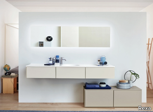 R1 - Sectional vanity unit with drawers _ Rexa