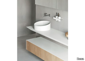 CUT - Countertop Corian® washbasin _ Rexa