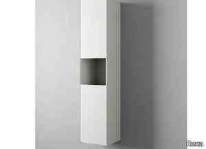 COMPACT LIVING - Column bathroom wall cabinet with doors _ Rexa