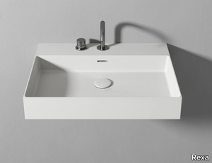 KB - Rectangular Korakril™ washbasin _ Rexa