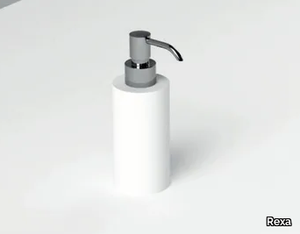 UNICO - Corian® Bathroom soap dispenser _ Rexa