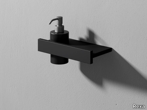 STONE - Corian® Bathroom soap dispenser / bathroom wall shelf _ Rexa