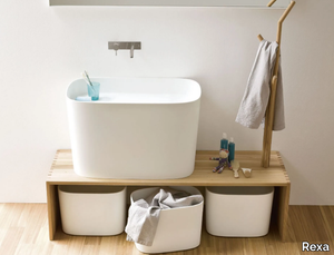 FONTE - Countertop Corian® washbasin _ Rexa