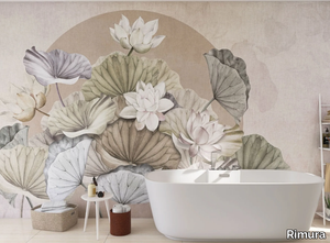 ZENLOTUS - Panoramic wallpaper with floral pattern _ Rimura